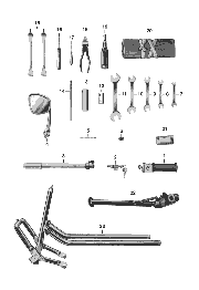 Tafel 15 Zubehör, Werkzeug