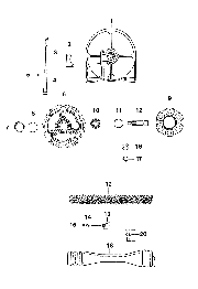 Tafel 8 Hinterrad- und Tachometerantrieb