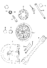 Tafel 7	Rear wheel- and Speedometer driving mechanism