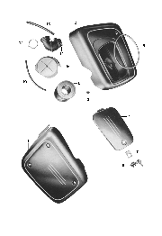 Tafel 6 Verkleidung, Ansauggeräuschdämpfer, Luftfilter