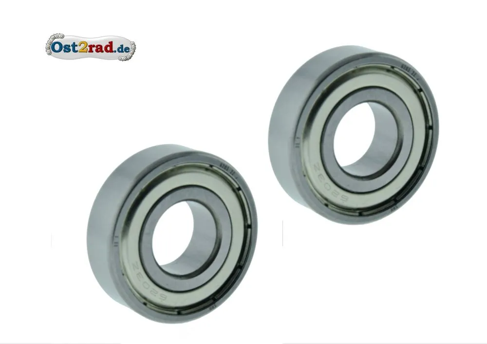 Ball bearing pair wheel MZ BK350 6204 ZZ Ball bearing pair wheel MZ BK350 6204 ZZ
